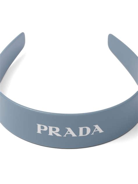 prada headband logo|prada headband price.